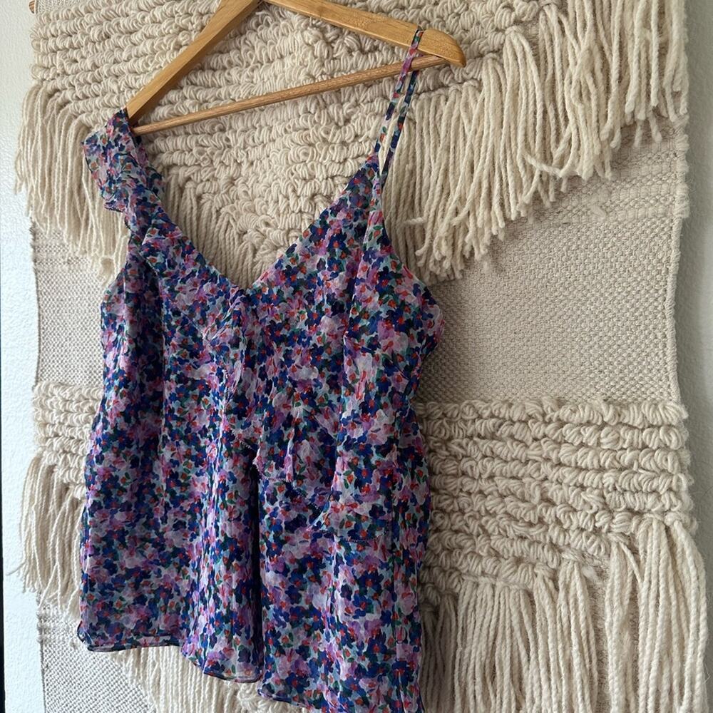 Veronica Beard Multi Ruffle Top - image 2